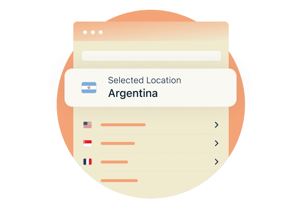 Zadbaj o łączność w swoim cyfrowym życiu Niektóre strony internetowe mogą blokować adresy IP spoza Argentyny. Dzięki ExpressVPN możesz za...